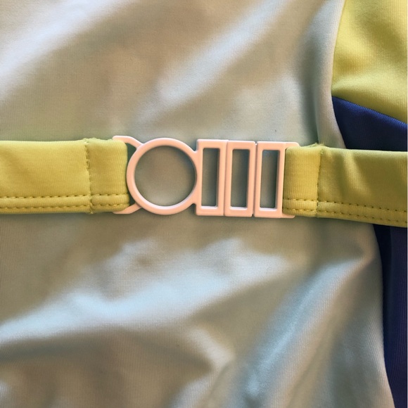 Solid and Striped, Spencer, color-blocked one piece. Medium NWT. - Picture 3 of 10